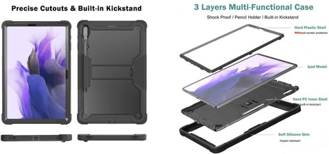 Waterproof Case Samsung Galaxy A7 Tab Case Galaxy Tab A7 Lite