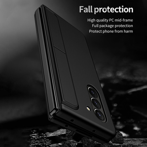 FIEUSCHE Back Cover for Samsung Galaxy Z Fold Premium Protective