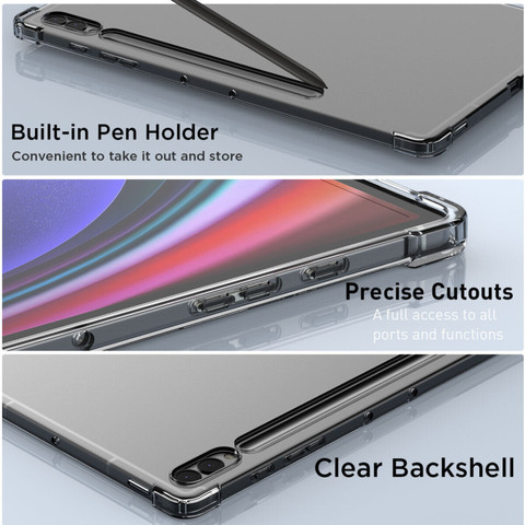 TGK Back Cover for Samsung Galaxy Tab S9+ 12.4 inch - TGK