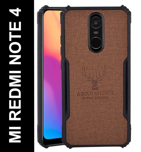 Flipkart SmartBuy Back Cover for Mi Redmi Note 4, Mi Redmi Note