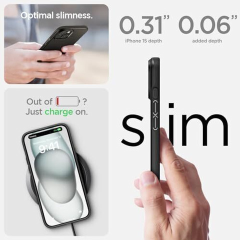Spigen Thin Fit Back Cover for Apple iPhone 15