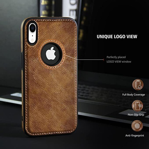 Coverskart Luxury Leather Back Cover for Apple iPhone XR
