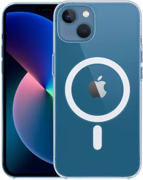 PR SMART Back Cover for APPLE iPhone 13, Compatible with MagSafe, Wireless  Charging Support