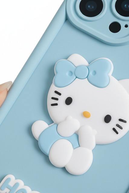 XYNOZ Back Cover for iPhone 13 pro Girls – Cute Cartoon Kawaii 3D