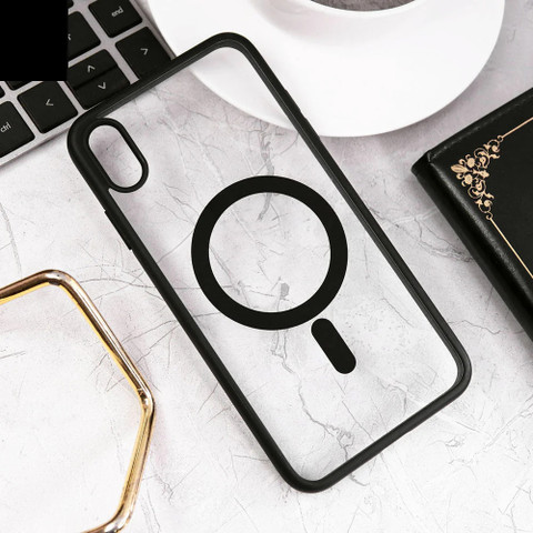 MOBIDEER Back Cover for iPhone X, iPhone XS, Compatible with MagSafe Not  Yellowing Scratch-Resistant