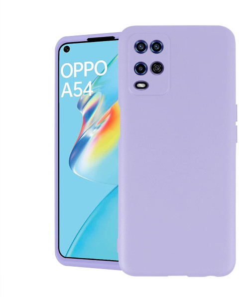 MobiLooks Back Cover for OPPO A54, Liquid Silicone Case inner