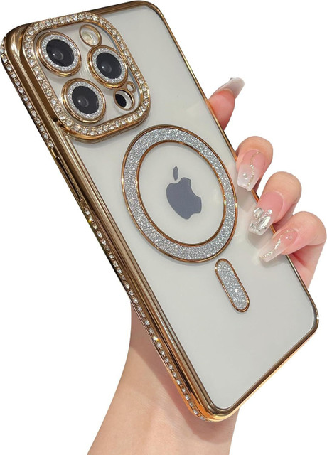 AUTOCASE Back Cover for Iphone 16 Pro Max shinestone Luxury