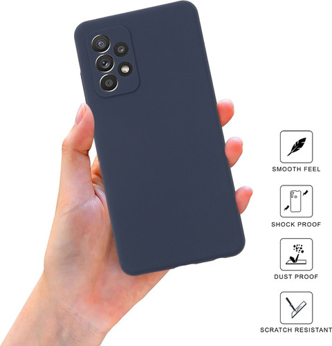 Sprig Liquid Silicone Back Cover for SAMSUNG Galaxy A52, Samsung