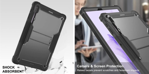 LIKECASE Back Cover for Samsung Galaxy Tab S8 Plus S7 FE S7 Plus  Inch SM-X800/X806/T970/T975/T976/T735