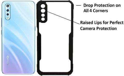 Mobicallz Back Cover for Vivo S1, Vivo Z1x Mobicallz