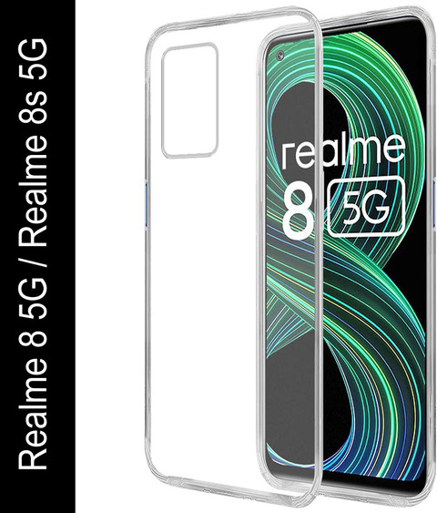 Flipkart SmartBuy Back Cover for Realme 5G, Realme 8s 5G Clear