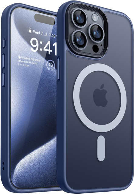 FIEUSCHE Back Cover for Shockproof Military-Grade Protection