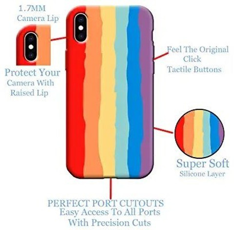レインボー Apple iPhone Xs Apple iPhone X | XR | XS | XS Max - 64GB | 128GB | 256GB