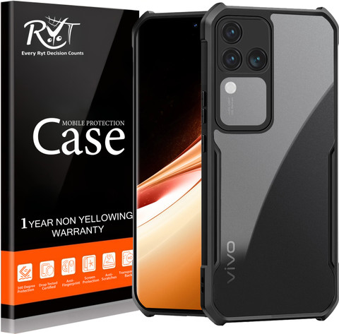 RYT Back Cover for Vivo v30 Pro Transparent Back Cover case Vivo