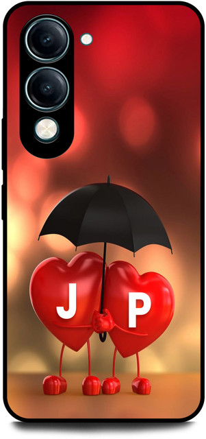 KEYCENT Back Cover for iQOO Z10 Lite 5G (J P, J LOVES P, NAME