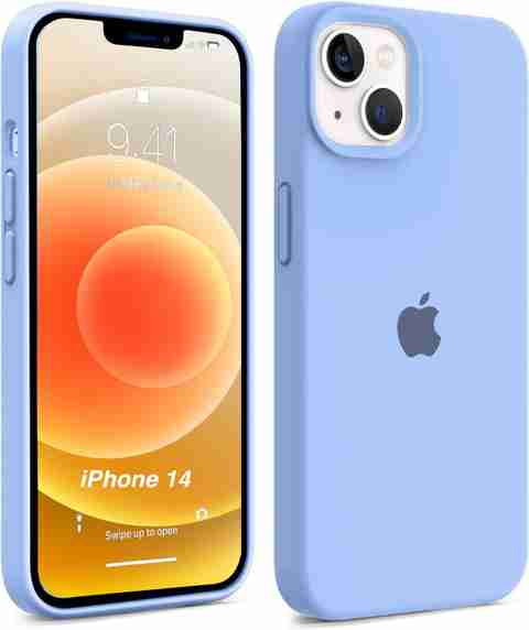 MobiLooks Back Cover for Apple iPhone 15, Original Liquid Silicone