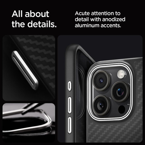 Spigen Enzo Aramid Back Cover for Apple iphone 15 Pro Max Spigen