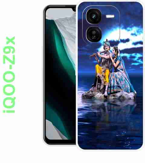 Bluvver Back Cover for iQOO Z9x 5G, I2219, Radha Krishna back