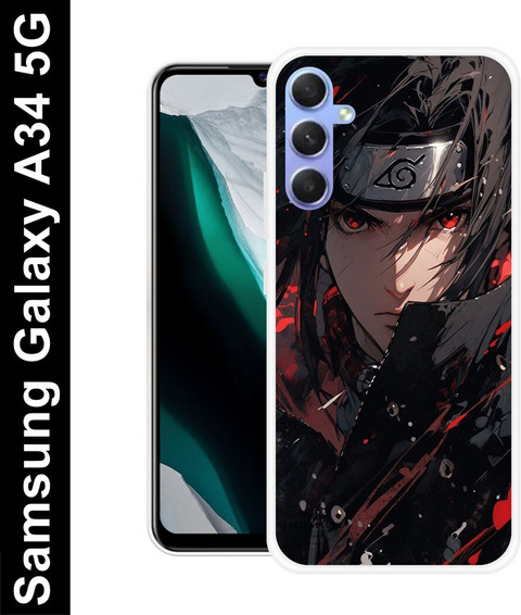 itrusto Back Cover for Samsung Galaxy A34 5G Itachi Uchiha, Anime Character  Printed Designer Mobile Cover