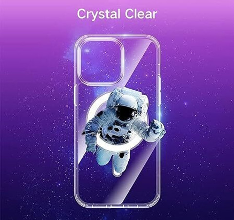 ALFA URBAN Back Cover for iPhone 11 Magnetic Clear Case with