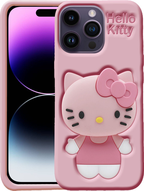 Clickfleek Back Cover for Apple iPhone 14 Pro Max, Cute Hello