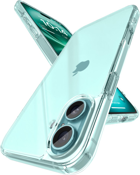 eller santé Back Cover for Apple iPhone 16 Plus, Clear Case