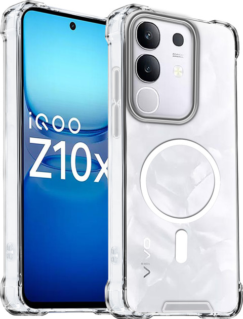 TERANCE Bumper Case for IQOO Z10x 5G Mag-Safe Shockproof PC + TPU