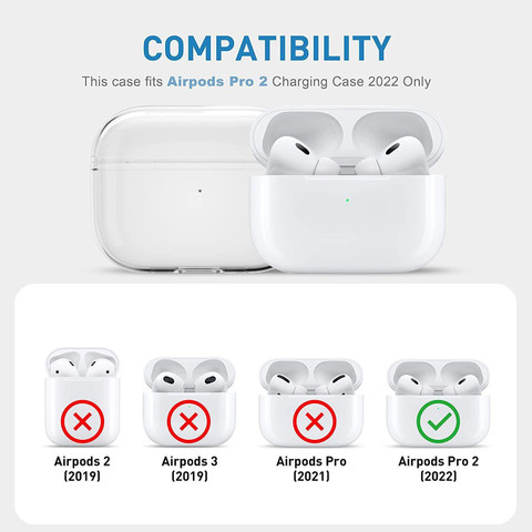mizi Bumper Case for Airpods Pro 2nd Generation 2022 Release