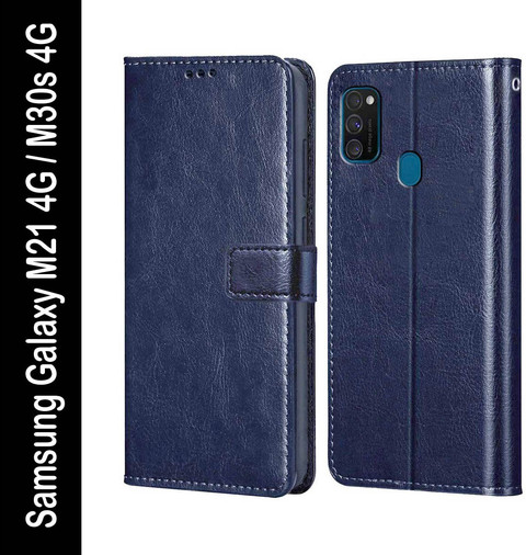 Flipkart SmartBuy Flip Cover for Samsung Galaxy M21, M30s Leather