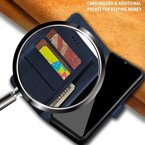 Covers Lane Flip Cover for Oppo F1s Premium Luxury Button Design Magnetic  Back Cover