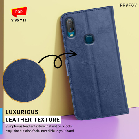 Flip Cover Vivo Y11 Black Cover Profov Flip Cover For Vivo Y11 Profov