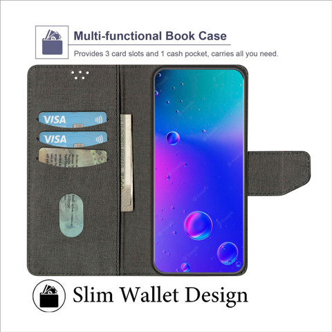 SBMS Flip Cover for Lava Z4 Lava Z6 SBMS