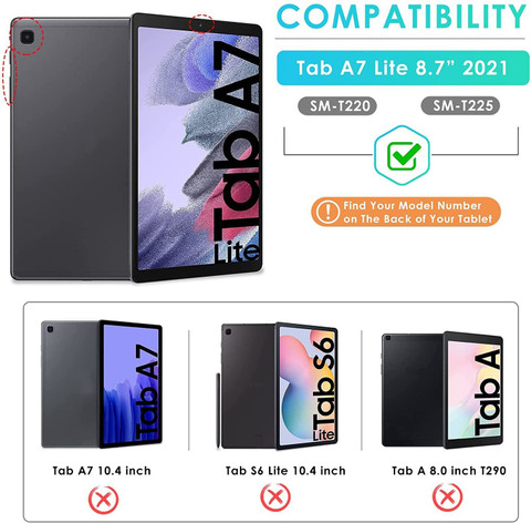 Mobilejoy Flip Cover for Samsung Galaxy Tab A7 Lite inch 2021