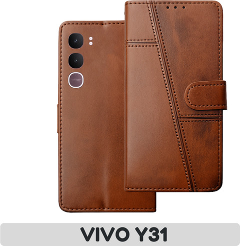 fonfox Wallet Case Cover for fonfox® flip cover for Vivo Y31 5G