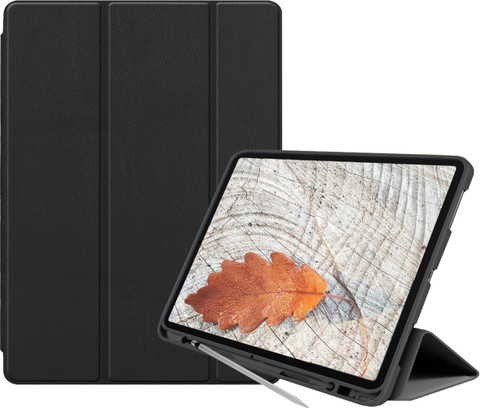iPad Pro 11 (2020 11Inch) Case - Custodia flip per iPad, in pelle, con slot per schede e supporto, cover protettiva antiurto - PORTACARTE CLASSICO A RIBALTA
