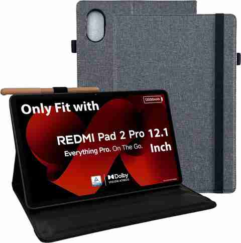 Caseous Flip Cover for Redmi Pad 2 Pro 12.1 Inch ( 2026 Model