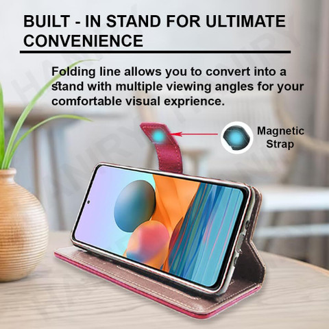 XSHIELD Flip Cover for Samsung Galaxy A21s Wallet-Genuine Leather- Card  Holders-Shockproof Back Cover