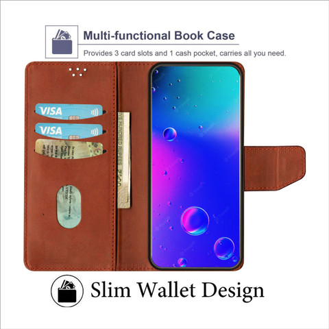 SBMS Flip Cover for Motorola Moto G45 5G Moto G34 5G Back Cover Case with  Magnatic Closure Inbuilt Stand