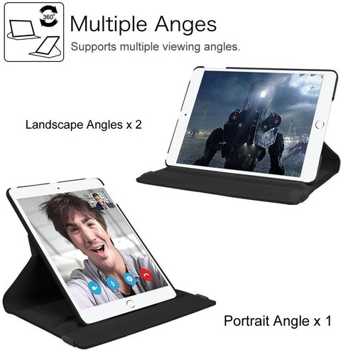 Mobilejoy Flip Cover for iPad Air 2 2014 (Model A1566 A1567) 360