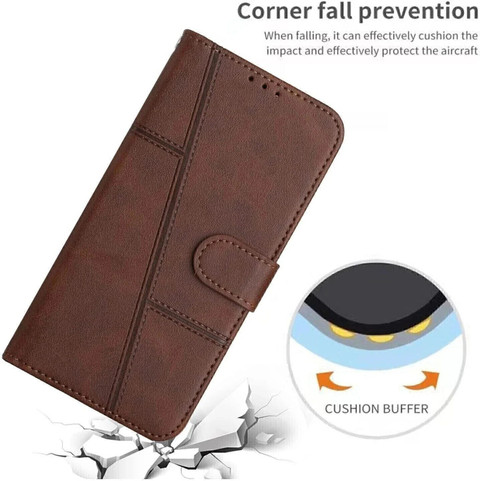 HualuBro Cover per Oppo A12E, Flip Cover a Libro in Premium