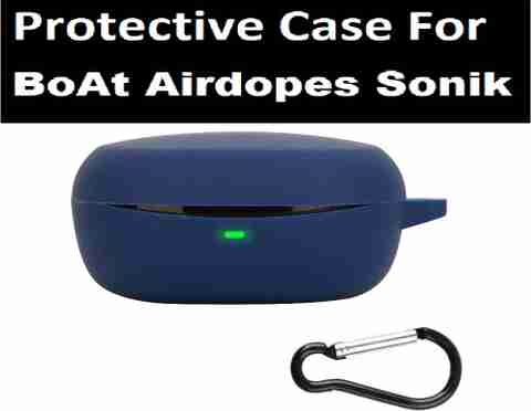 Colorcase Front Back Case for BoAt Airdopes Sonik TWS EarBuds
