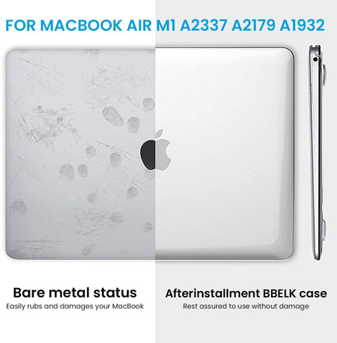 Retina Display Macbook Air 2021 Transparent Case Crystal Clear