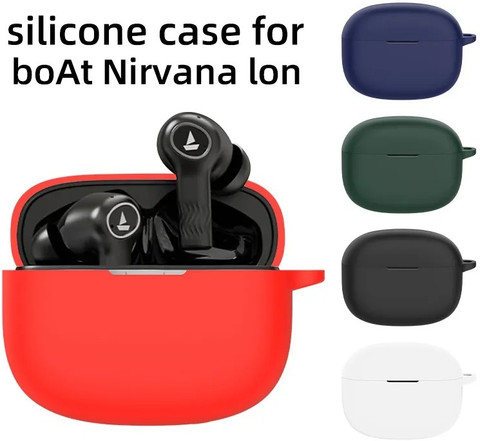 Colorcase Silicone Press and Release Headphone Case For Boat