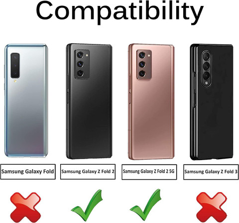 TechTrendz Front Back Case for Samsung Galaxy Z Fold Ultra