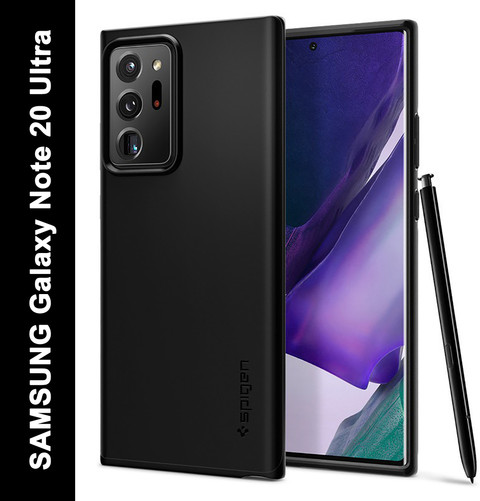 Phone Case Note 20 Ultra Original Case Spigen Thin Fit Back Cover