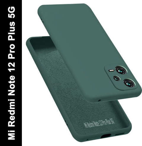VAPRIF Back Cover for Mi Redmi Note 12 Pro Plus 5G, Matte