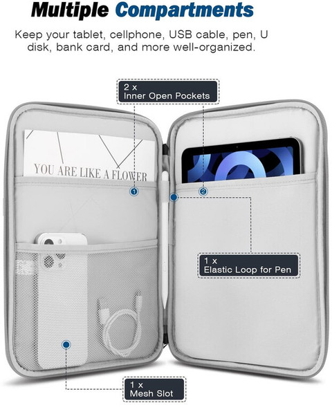 LIKECASE Sleeve for Samsung Galaxy Tab A Inch) (2019) (SM-T510/T515)