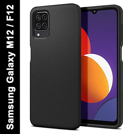 Spigen Essential Sand Blast Back Cover for Samsung Galaxy F12