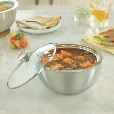 BOROSIL Curry Server Cook and Serve Casserole Price in India Buy