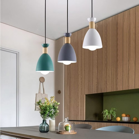 KINIS KIN-720 MIX (GN+WH+GR) Modern Cluster Pendant Lights Nordic